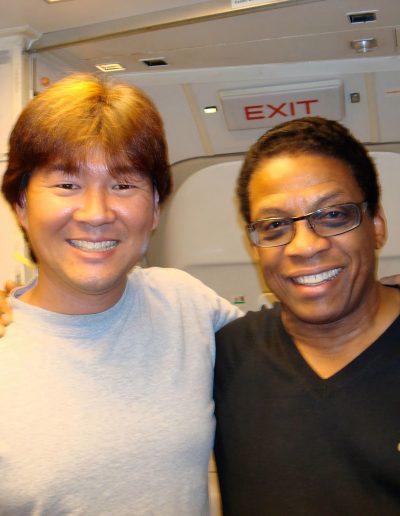 Hanging with Herbie Hancock