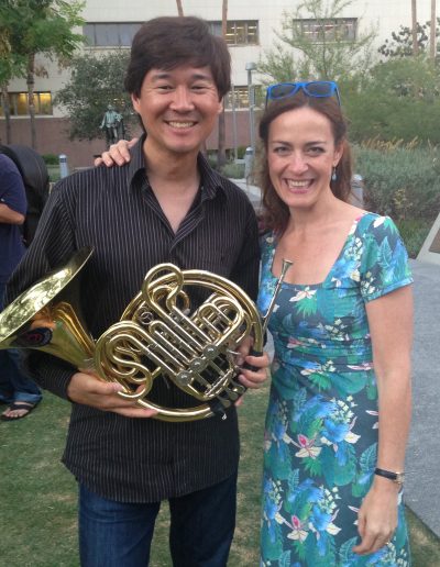 Sarah Willis at the World Premiere of WINGSPAN